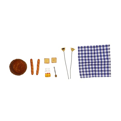 Alasum Miniatur Puppenhaus Zubehör Set DIY Honigbrotkorb Modell Für Puppenhaus Deko Miniatur Picknickbrot Kit Fotorequisiten Für Kreative Puppenhausgestaltung Alasum Miniatur Puppenhaus Zubehör Set DIY Honigbrotkorb Modell Für Puppenhaus Deko Miniatur Picknickbrot Kit Fotorequisiten Für Kreative Puppenhausgestaltung von Alasum