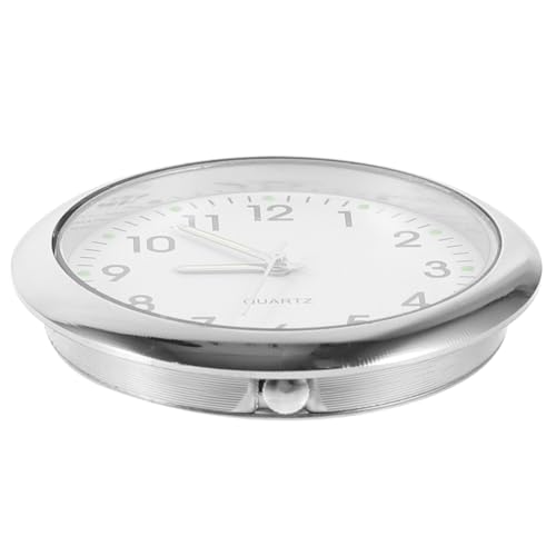 Alasum Miniatur Wanduhr für Puppenhaus Silberner Rand Drehbare Zeiger Detailreiche Miniaturuhr als Puppenhaus Möbel und Dekoration Geeignet für Wohnzimmer Schlafzimmer Foto Requisiten Alasum Miniatur Wanduhr für Puppenhaus Silberner Rand Drehbare Zeiger Detailreiche Miniaturuhr als Puppenhaus Möbel und Dekoration Geeignet für Wohnzimmer Schlafzimmer Foto Requisiten von Alasum