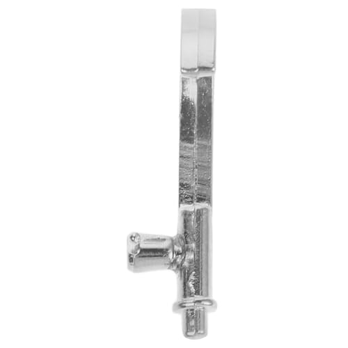 Alasum Miniatur-Wasserhahn Puppenhaus-küchenarmaturen Puppenhaus-waschbeckenmöbel Miniatur-puppenhaus-badewanne Puppenhaus- Puppenhaus-miniaturen Mini-waschbecken Silver Legierung von Alasum