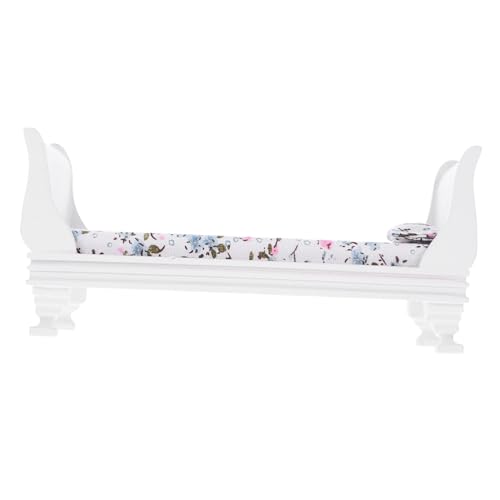 Alasum Doll House for Girls Miniature Puppenhaus Bett Öbel Retro Einzelbett Für Mini Schlafzimmer Ideal Für Puppenhaus Dekoration Und Kreative Spielmöglichkeiten Hochwertigem/Puppe Mini Alasum Doll House for Girls Miniature Puppenhaus Bett Öbel Retro Einzelbett Für Mini Schlafzimmer Ideal Für Puppenhaus Dekoration Und Kreative Spielmöglichkeiten Hochwertigem/Puppe Mini von Alasum