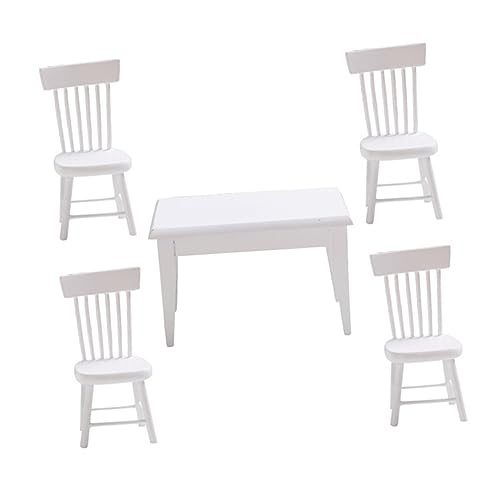 Alasum Miniatur öbel Set Für Puppenhaus 5 Teiliges Modernes Tisch Und Stuhlmodell Perfekt Als Puppenhaus Zubehör Für Kreatives Und Fantasievolles Rollenspiel Alasum Miniatur öbel Set Für Puppenhaus 5 Teiliges Modernes Tisch Und Stuhlmodell Perfekt Als Puppenhaus Zubehör Für Kreatives Und Fantasievolles Rollenspiel von Alasum