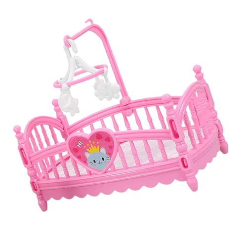 Alasum Mini-puppenhausbett Babypuppen-etagenbetten Miniatur-puppenhausmöbel-Set Pädagogisches Spielzeug Für Die Kreativität Von Kindern von Alasum