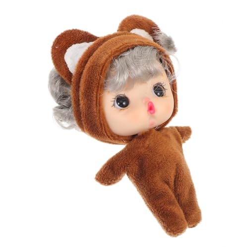 Alasum Puppe Für Mädchen Mini-babypuppe Weiche Reborn-Puppe Cartoon-raumdekor Für Kinder von Alasum