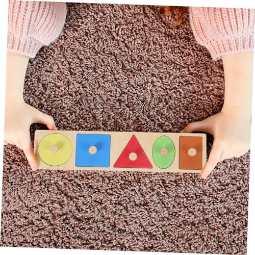 Alasum Montessori Holzspielzeug Lernspiel Puzzle mit Geometrische Formen Pädagogisch Fördert Feinmotorik für Kleinkinder und Vorschule Alasum Montessori Holzspielzeug Lernspiel Puzzle mit Geometrische Formen Pädagogisch Fördert Feinmotorik für Kleinkinder und Vorschule von Alasum