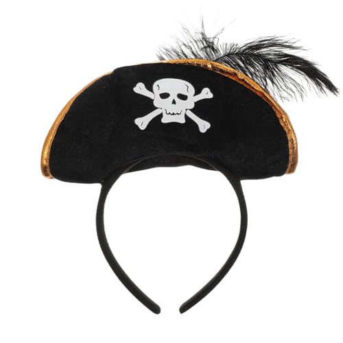Alasum Piraten-Stirnband – Haar-Accessoire Mit -Muster Für Halloween Und Cosplay Leichtes Design von Alasum