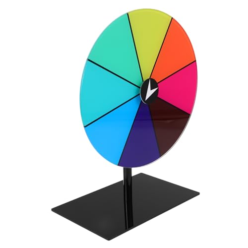 Alasum Preisträger Trockener Lösche 8 Schlitz Rotationsrad Für Preise Tabletop Rad Für Party Geburtstag Hochzeit Weihnachten Neujahr Und Karneval von Alasum