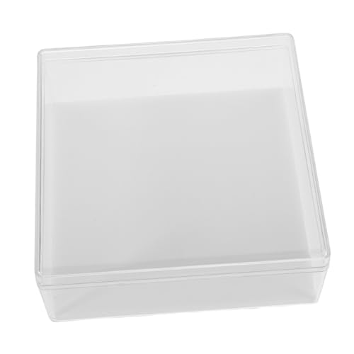 Alasum Probenbox Probenbehälter Figurenvitrine Probenwerkzeug Probenhalter Sammlervitrine Pin Sammlungsvitrine Probenaufbewahrungsbox Acryl Transparent von Alasum