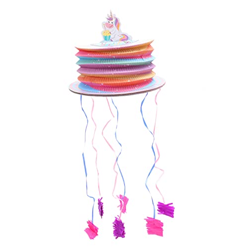 Alasum Pull Pinata Einhorn Für Kindergeburtstag Festliche Party Deko Für Themenfeiern Und Für Einhorn Design von Alasum