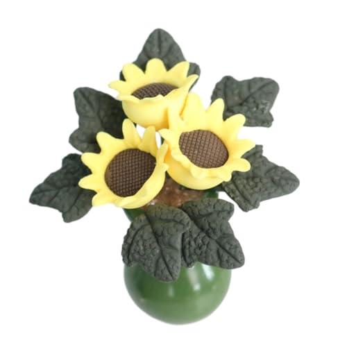 Alasum Mini-Bonsai- Für Puppenhäuser Künstliche Mini-Pflanzen Als Dekoration Für Puppen Miniatur-topfblumenmodell von Alasum