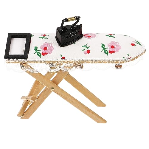 Alasum Puppenhaus Bügeleisen Mini-bügeltisch Machen Sie Es Mini-Essen Mini- Miniaturen, Rollenspielspielzeug Zubehör Vorgeben Bügelbrett Puppenmöbel Legiertes Eisen Alasum Puppenhaus Bügeleisen Mini-bügeltisch Machen Sie Es Mini-Essen Mini- Miniaturen, Rollenspielspielzeug Zubehör Vorgeben Bügelbrett Puppenmöbel Legiertes Eisen von Alasum