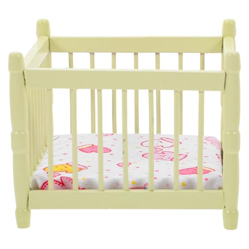 Alasum 1:12 Puppenhaus Möbel Set Holz Baby Puppe Bett Miniatur Krippe Modernes Design Alasum 1:12 Puppenhaus Möbel Set Holz Baby Puppe Bett Miniatur Krippe Modernes Design von Alasum