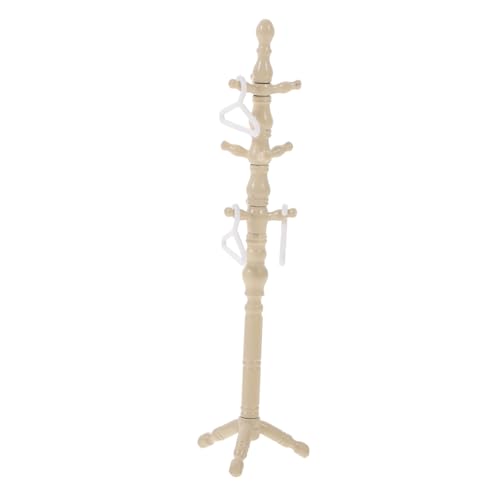 Alasum Puppenhaus Miniatur Puppenkleiderbügel Rack Miniatur Bodengarderobe Puppenkleiderständer Modell Alasum Puppenhaus Miniatur Puppenkleiderbügel Rack Miniatur Bodengarderobe Puppenkleiderständer Modell von Alasum