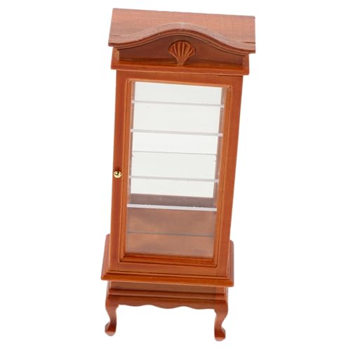 Alasum 112 Miniatur-puppenhaus-modellbausatz Bücherregal Aus Holz Puppenhaus-zubehör Pädagogisches Spielzeug Für Jungen Und Mädchen Kompaktes Design von Alasum