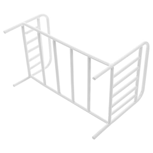 Alasum Puppenhausbett Rahmen Vorgeben Kind Krippe Schlafen Mini-schlafzimmermöbel Modell Minibett Babyspielzeugbett Koje Miniatur So Tun, Als Würden Sie Klein Weiß Eisen Alasum Puppenhausbett Rahmen Vorgeben Kind Krippe Schlafen Mini-schlafzimmermöbel Modell Minibett Babyspielzeugbett Koje Miniatur So Tun, Als Würden Sie Klein Weiß Eisen von Alasum
