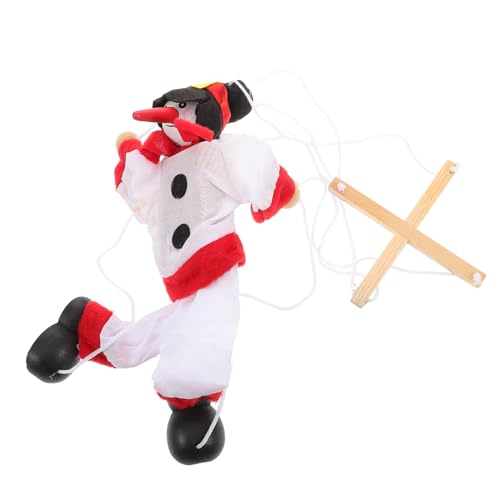 Alasum Einzigartige Handgemachte Schneemannpuppe Weiches Stoffpuppenspielzeug Weihnachtsdekoration Zugschnur-Marionette Für Kinder Lernspiel Alasum Einzigartige Handgemachte Schneemannpuppe Weiches Stoffpuppenspielzeug Weihnachtsdekoration Zugschnur-Marionette Für Kinder Lernspiel von Alasum