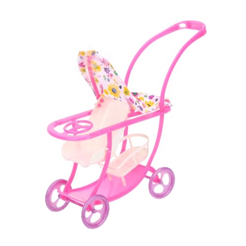 Alasum Robustes Kinderwagen-puppenspielzeug Mini-Baby-puppenwagen Für Kleinkinder Spielzeug Elegante Hausdekoration von Alasum
