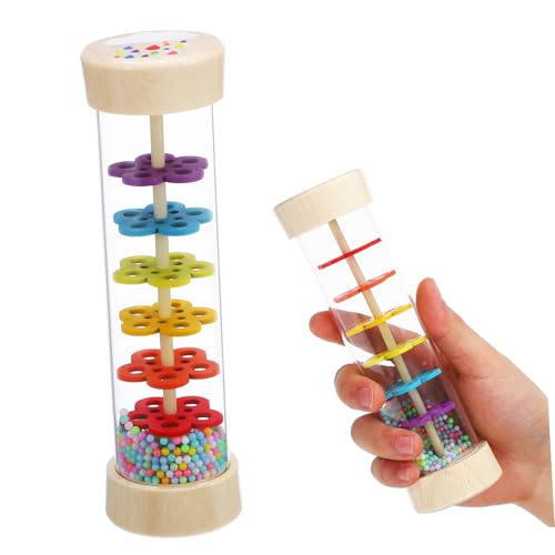 Alasum Regenmacher Musikspielzeug für Kognitives mit Bunten Fördert Musikalische Früherziehung für Kleinkinder und Spielgruppen Montessori Inspiriertes Alasum Regenmacher Musikspielzeug für Kognitives mit Bunten Fördert Musikalische Früherziehung für Kleinkinder und Spielgruppen Montessori Inspiriertes von Alasum