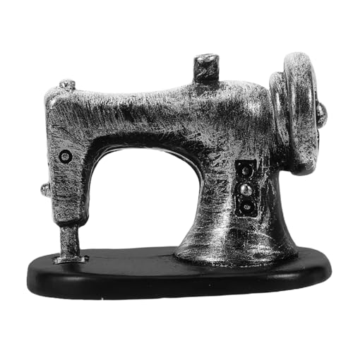 Alasum Retro Mini Nähmaschine Dollhouse Miniaturnähmaschinenmodell Für Home Decoration Realistic Sewing Machine Spielzeug Für Vintage Dollhouse Möbelzubehör von Alasum