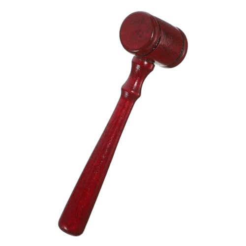 Alasum Richterhammer aus Holz für Hammerspielzeug Handgefertigt Langlebig für Rollenspiele Sicheres Material Perfektes für Jurastudenten von Alasum