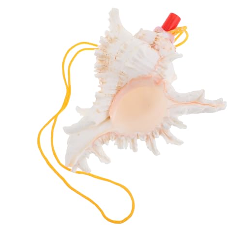 Alasum Große Conch Shell Pfeife Dekoratives Muschelinstrument Für Zuhause Einzigartiges Design Natürlicher Für Reisen Und Feiern von Alasum