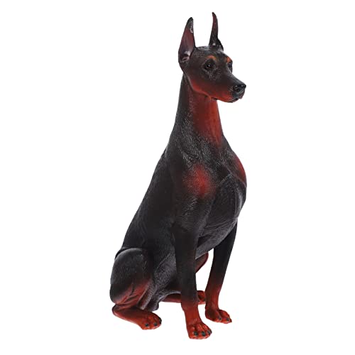 Alasum Lebensechte Dobermann Hund Figur Spielset Spielzeug Simulation Tierfiguren Kinder Lernspielzeug 1st von Alasum