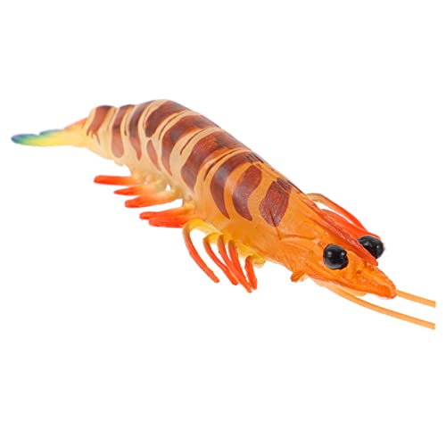 Alasum Garnelen-Spielzeug-Set Simulationsgarnelen-Figur Künstliche Garnelen-Ornament Für Aquarium Und Heimdekoration von Alasum