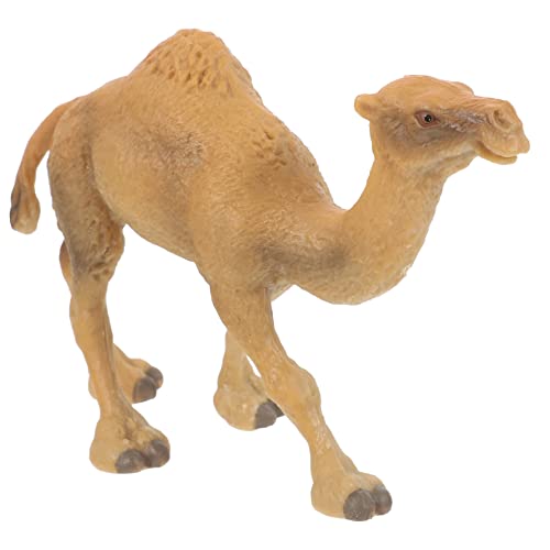 Alasum Simulation Kamel Modell Kamel-Modell Kamel Dekoration Kamelfigur kleines Kamel schmücken Spielzeug Camel Spielzeug dekoratives Kameldekor Desktop-Dekoration Plastik von Alasum