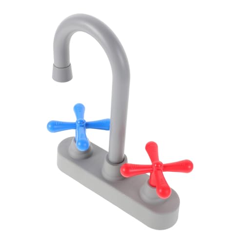 Alasum Simulation Wasserhahn Realistischer Küchen Wasserhahn Nachbildung für Kreatives Rollenspiel Leicht Tragbar Sicher mit Abgerundeten Kanten für Zuhause und Outdoor Vorschule von Alasum