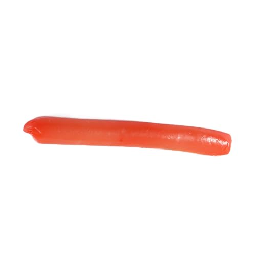 Alasum Simuliertes Schinkenwurstmodell Künstlicher Hotdog Partyzubehör Lebensmittel-Display-Modell Küchendekoration Fake-hot-Dog-Modell Fake Food Für Restaurants Tischdekoration PVC Rot Alasum Simuliertes Schinkenwurstmodell Künstlicher Hotdog Partyzubehör Lebensmittel-Display-Modell Küchendekoration Fake-hot-Dog-Modell Fake Food Für Restaurants Tischdekoration PVC Rot von Alasum