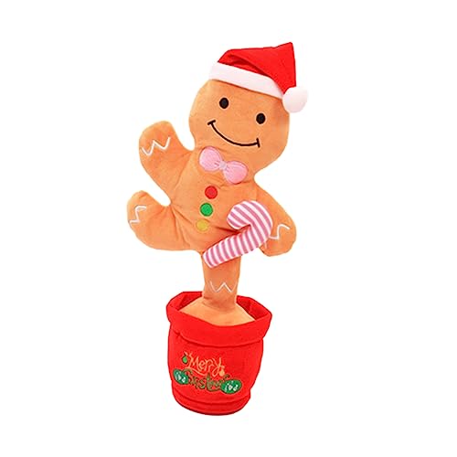Alasum Weihnachtsplüschspielzeug Mit Lichtern Singender Und Tanzender Plüschmann Für Festliche Dekoration Und Unterhaltung Für Weihnachtsfeiern Alasum Weihnachtsplüschspielzeug Mit Lichtern Singender Und Tanzender Plüschmann Für Festliche Dekoration Und Unterhaltung Für Weihnachtsfeiern von Alasum