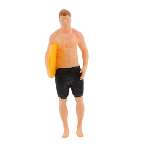 Alasum Strand-Miniatur-puppenhaus-Dekoration: Realistisches Surfspielzeug, Miniatur-Figuren Für Sandkasten Und Strandparty-bastelfiguren von Alasum