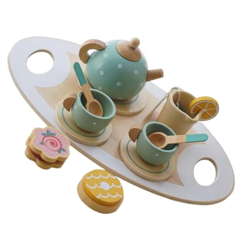 Alasum Teezeit Spielset Nachmittagstee Teeset Für Ädchen 1 Set Mit Teetassen Und Zubehör Für Rollenspiele Ideal Für Teepartys Und Als Geburtstagsgeschenk Für Ab 3 Jahren Für Kreative Und Fantasievolle von Alasum