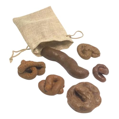 Alasum Teiliges Lustiges Imitation Poop aus Sicherem TPR Material Realistisch Gestaltete Scherzartikel für Festival Streiche und Party Deko ohne Geruch oder Rückstände Alasum Teiliges Lustiges Imitation Poop aus Sicherem TPR Material Realistisch Gestaltete Scherzartikel für Festival Streiche und Party Deko ohne Geruch oder Rückstände von Alasum