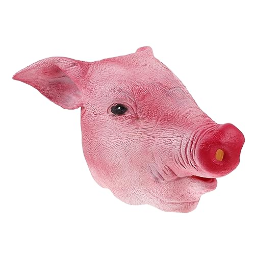 Alasum Realistische Maskerade-maske Mit Schweinchen- Für Halloween-anziehpartys Pelzige Kostüme Alasum Realistische Maskerade-maske Mit Schweinchen- Für Halloween-anziehpartys Pelzige Kostüme von Alasum