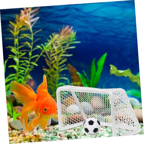 Alasum Vivid Aquarium Fußballtor aus Miniatur Dekoratives Aquariumspielzeug Ornament für Fischbecken Langlebiger Metallischer Rahmen Stilvolles Design für und Bürotisch Alasum Vivid Aquarium Fußballtor aus Miniatur Dekoratives Aquariumspielzeug Ornament für Fischbecken Langlebiger Metallischer Rahmen Stilvolles Design für und Bürotisch von Alasum
