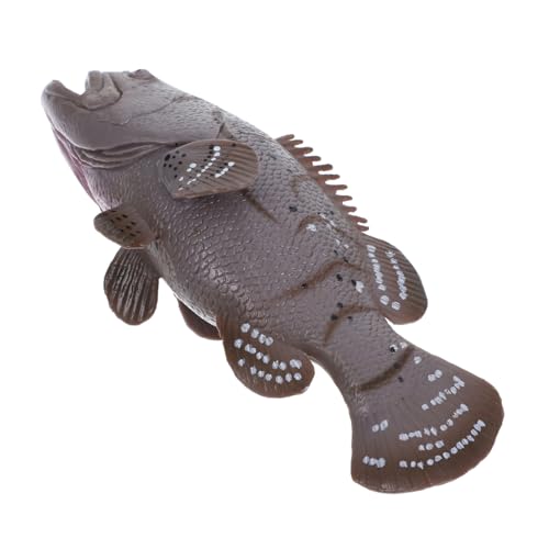 Alasum Simulation Fisch Figuren Kunststoff Meer Fisch Modell Zackenbarsch Spielzeug Aquarium Zubehör Desktop Dekoration Alasum Simulation Fisch Figuren Kunststoff Meer Fisch Modell Zackenbarsch Spielzeug Aquarium Zubehör Desktop Dekoration von Alasum