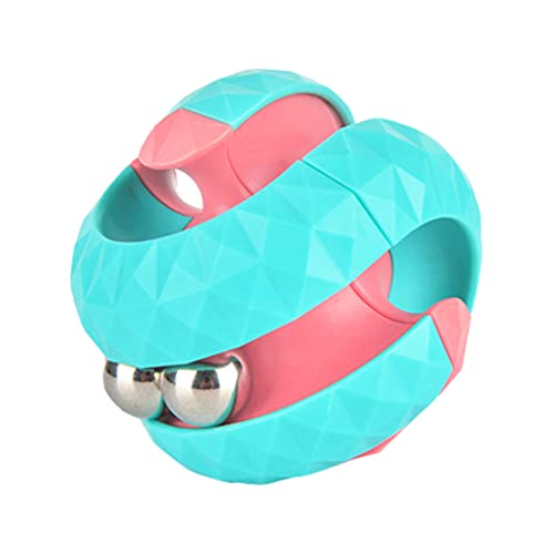 Alasum Fidget-fingerspielzeug Stressabbau Spielzeug Zauberwürfel Umkreisen Für Kinderspielzeug Outdor Gehirntraining Stressabbau- Palmwürfel- Zum Stressabbau Plastik von Alasum