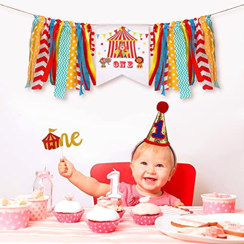 Alasum Zirkus-Geburtstagsparty-Banner – Karnevals-Thema Hochstuhl-Banner Zirkus-Karnevals-Motto-Partydekorationen 1. Geburtstag Hochstuhl-Banner Alasum Zirkus-Geburtstagsparty-Banner – Karnevals-Thema Hochstuhl-Banner Zirkus-Karnevals-Motto-Partydekorationen 1. Geburtstag Hochstuhl-Banner von Alasum