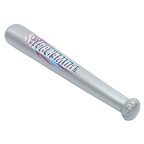 Alasum aufblasbarer Baseballschläger Girlande Bausatz Fledermäuse federnd Ballon für kinderspielzeug Partydekoration im Baseball-Stil PVC Grey von Alasum