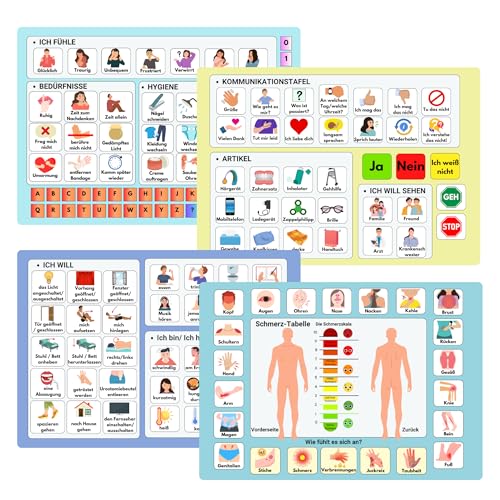 Kommunikationstafel für nonverbale Erwachsene, Bildsymbol für Schlaganfallpatienten, Krankenhaus- und Pflegeheimgebrauch Kommunikationstafel für nonverbale Erwachsene, Bildsymbol für Schlaganfallpatienten, Krankenhaus- und Pflegeheimgebrauch von Albidaya Islamic Store