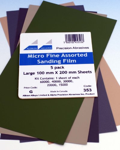 Micro Feinschliff Kit von Albion Alloys