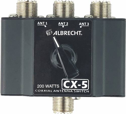 Albrecht Antennenumschalter CX-5 3-Wege Antennenschalter 7402 von Albrecht