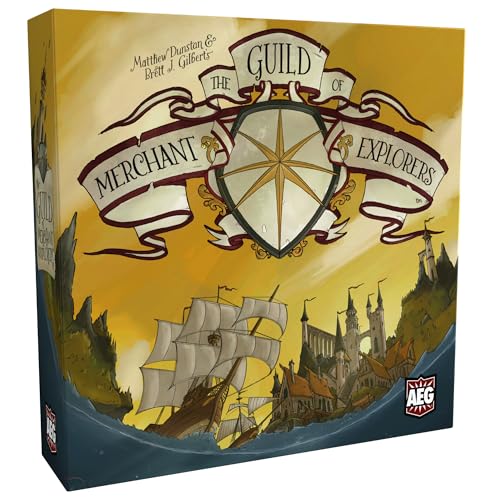 Alderac Entertainment - The Guild of Merchant Explorers - Board Game - Base Game - for 1-4 Players - from Ages 14+ - English von AEG
