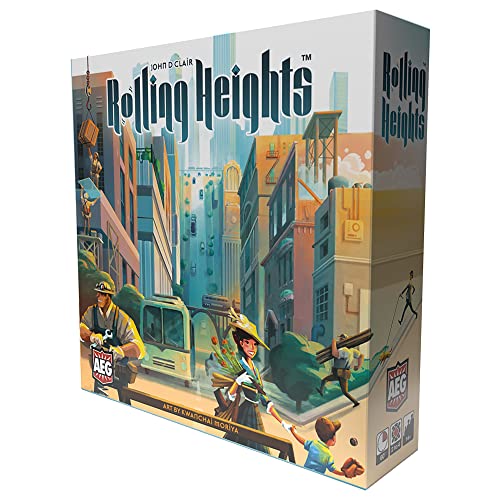 Alderac Entertainment - Rolling Heights - Board Game - Base Game - for 1-4 Players - from Ages 14+ - English von AEG