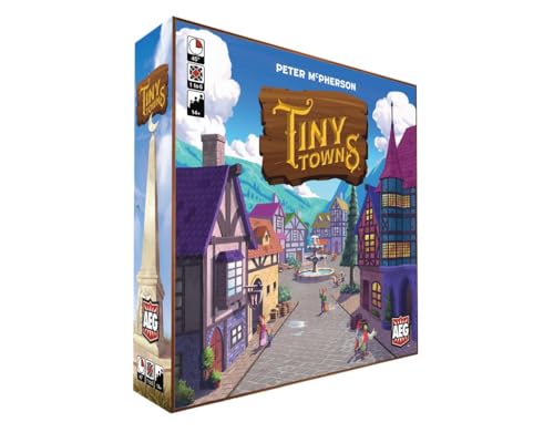 Alderac Entertainment - Tiny Towns - Board Game - Base Game - for 1-6 Players - from Ages 14+ - English von AEG