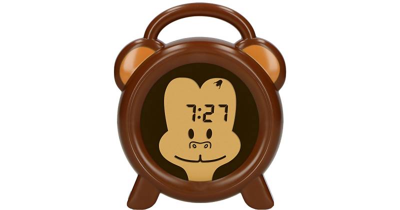BC-100 Monkey - pädagogischer Schlaftrainer, Nachtlicht und Wecker, Affe braun von Alecto