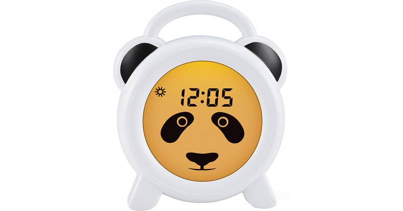 BC100PANDA - pädagogischer Schlaftrainer, Nachtlicht und Wecker, Pandabär weiß Modell 10 von Alecto
