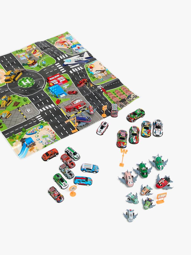 Alex's Garage Aufbewahrungsbehälter mit 25 Rückziehautos Alex's Garage Aufbewahrungsbehälter mit 25 Rückziehautos von Alex's Garage