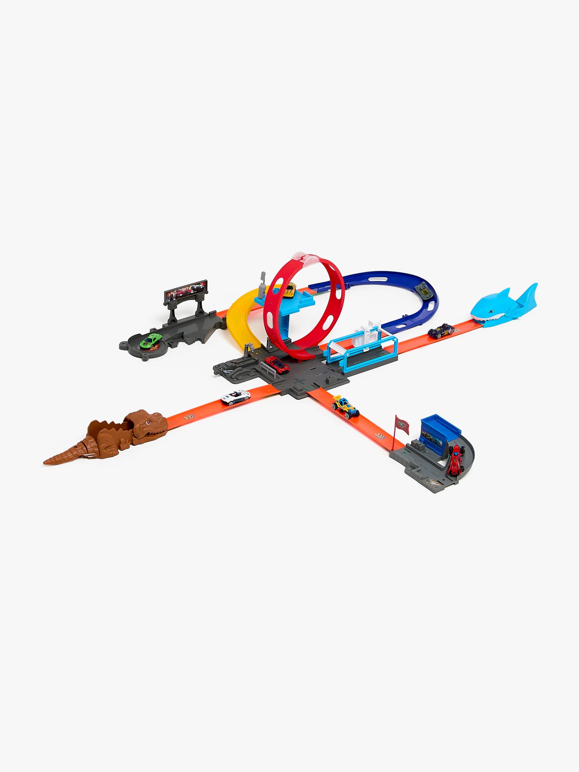 Alex's Garage Track Racing Autorennbahn mit Sportwagen von Alex's Garage