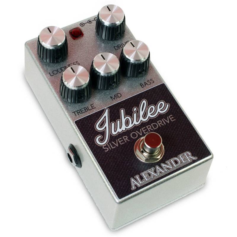 Alexander Jubilee Silver Overdrive Effektgerät E-Gitarre von Alexander